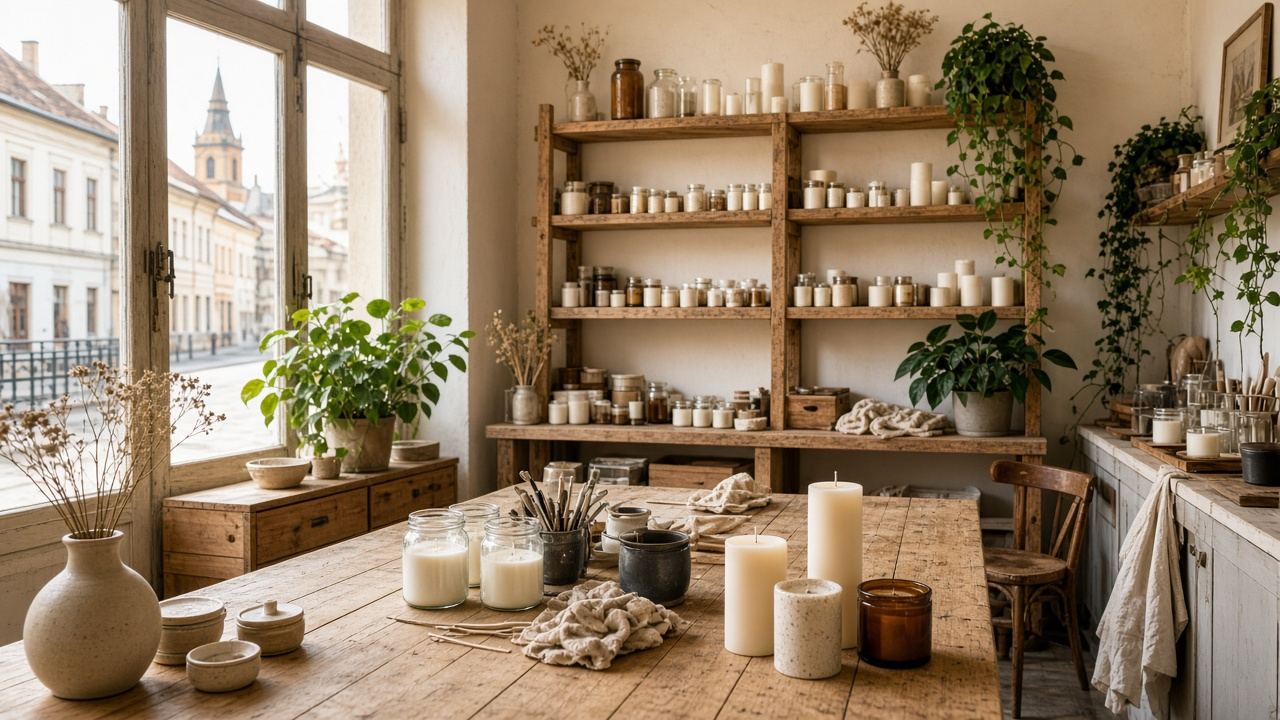 Candle / craft workshop studio story image