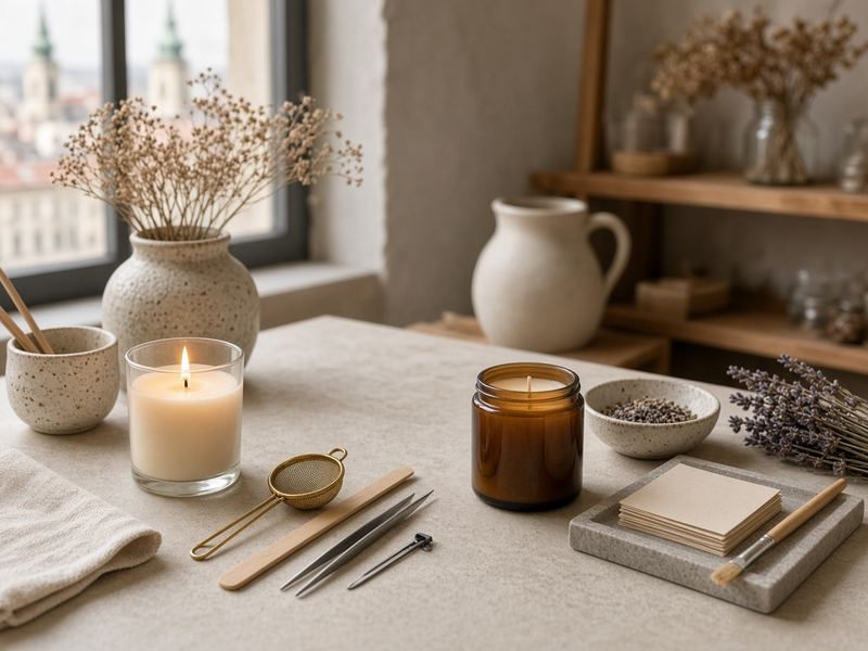 Core session at Rapid Bloom Candles