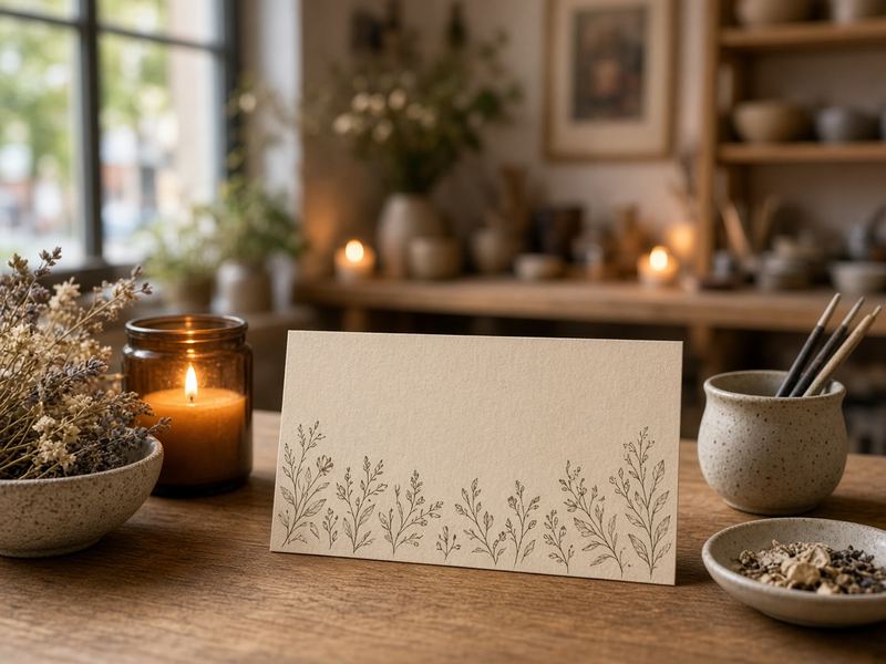 Gift voucher at Rapid Bloom Candles